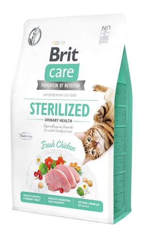 Brit Care Fresh Chicken getreidefrei Sterilized Katzentrockenfutter
