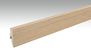 Vorschaubild MEISTER Laminatfolien-ummantelte Profile Fußleiste Profil 3 PK 2380 x 60 x 20 mm 07132 Princess Oak pure