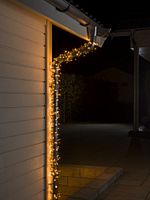 Konstsmide Weihnachtsbeleuchtung  Micro LED Lichterkette 120 bernstein GL2904