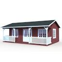 Vorschaubild Palmako Ferienhaus Sandra 25,6 + 11,1 m² - 44 mm