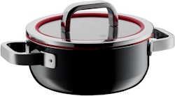 WMF Fusiontec Functional Bratentopf mit Glasdeckel, 20 cm, Black