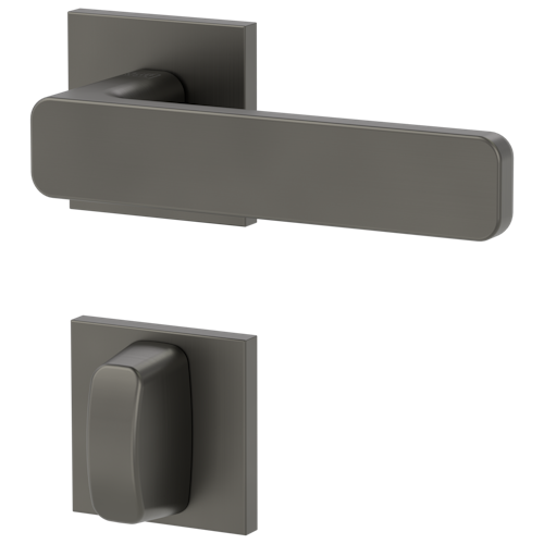 Griffwerk VAYA 265 MINIMAL MODERN fast2fix  Fast2Fix Rosetten eckig  WC Kaschmirgrau