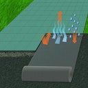 Vorschaubild Noor Sandkastenvlies 2x2 m