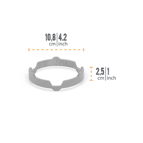 Petromax Kochaufsatz für Atago Grillplatte