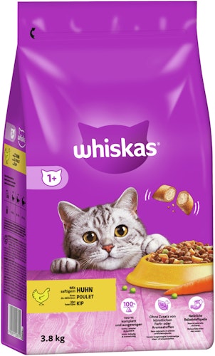 Whiskas Trocken 1+ mit Huhn Katzentrockenfutter