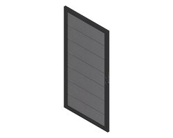 OSMO Multi-Fence Elegance B Tor Anthrazit 890 x 1780 mm