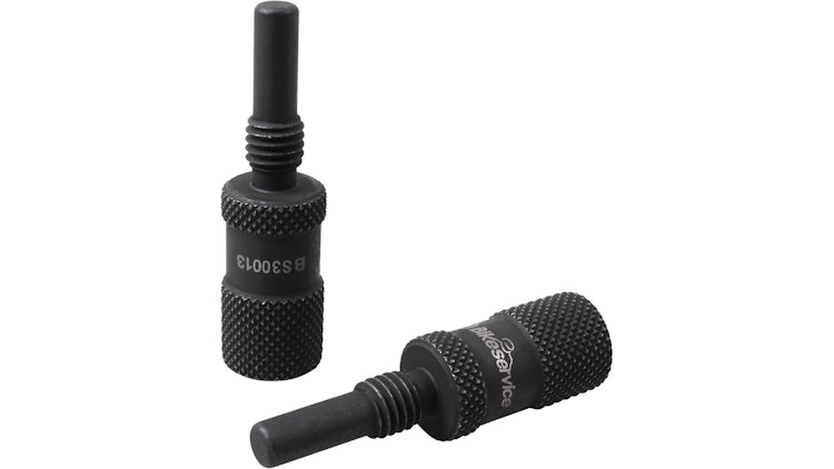 Bikeservice Blockierwerkzeug Ducati Nockenwellen M8 x 1,25 mm, 2-teilig