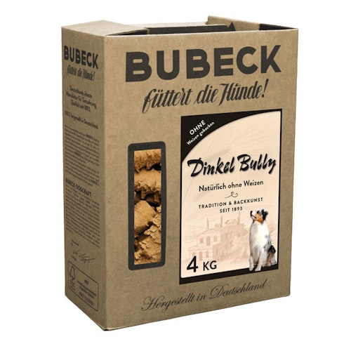 Bubeck Dinkel Bully Biskuit Hundesnack