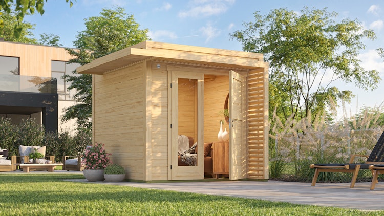 Weka Design Gartenhaus Pure Garden Amberley - 19 mm