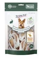 DOKAS Kaninchenohren getrocknet Hundesnack 100 Gramm