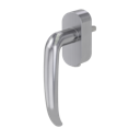 Vorschaubild Griffwerk Fenstergriff VAYA 194 ALDA Edelstahl matt R 7x40