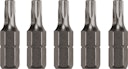 Vorschaubild kwb 5 Bits 25mm Torx 15 Basic SB 120215