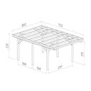 Palmako Carport Karl 11,7 m²