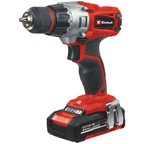 Einhell Akku-Bohrschrauber TE-CD 18/2 Li Kit (2x1,5 Ah) 4513830