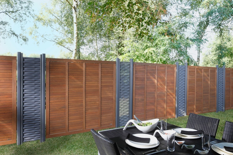 TraumGarten SYSTEM Flow 3D-Design Gitter 60x180 cm
