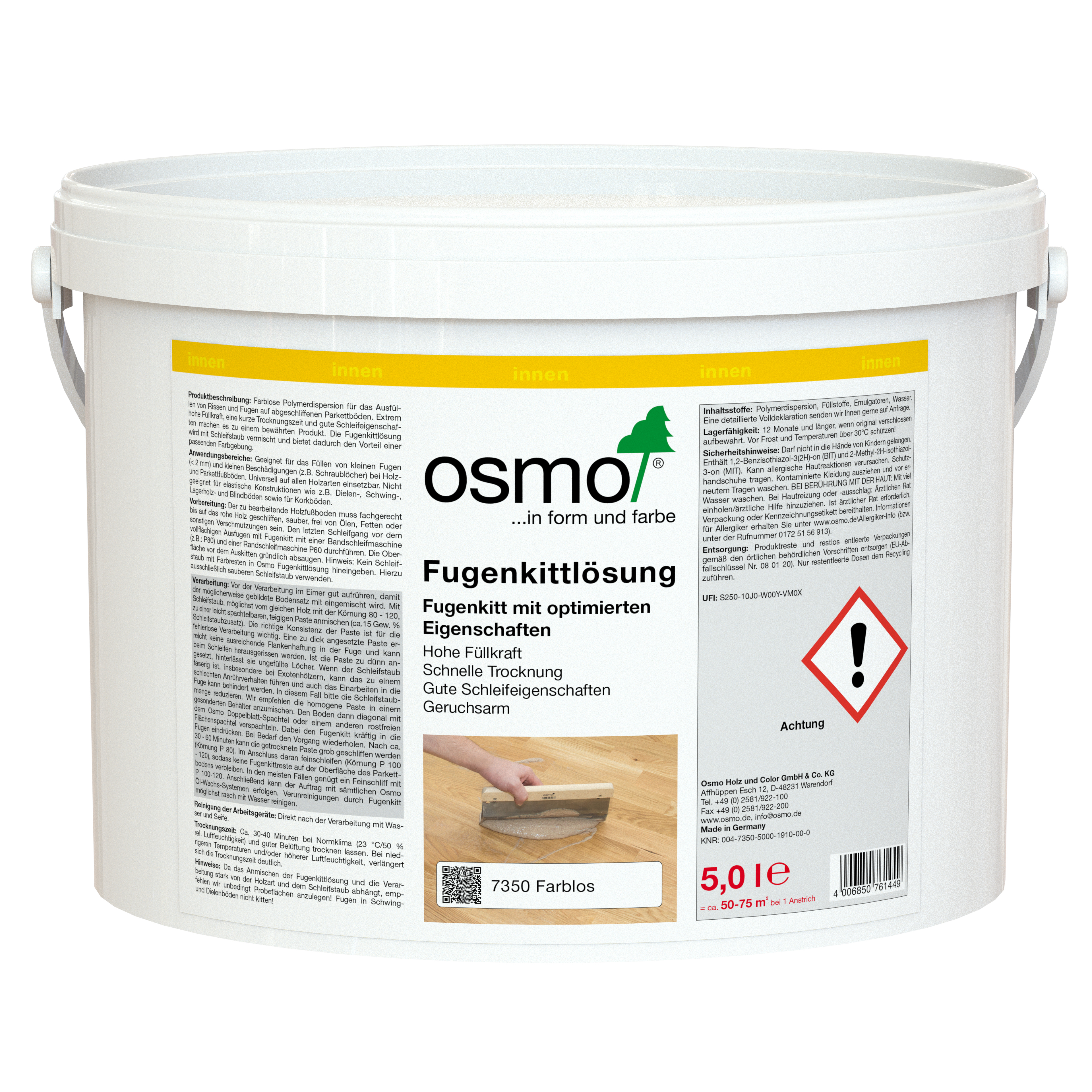 OSMO Fugenkittlösung Farblos 1 l