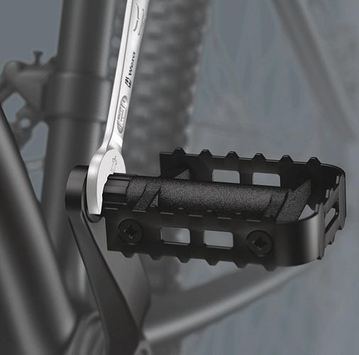 Wera Ringmaulschlüsselsatz Bicycle Set 10 silber