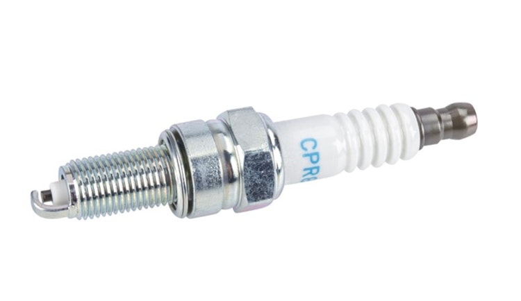 NGK Zündkerze CPR9EB-9 Nickel, 10 mm Gewinde für Kawasaki KFX, KX und Peugeot Metropolis