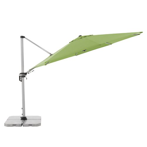 doppler Pendelschirm ACTIVE 370 Side, Aluminium Grau / 100 % Polyester 200 g/m²