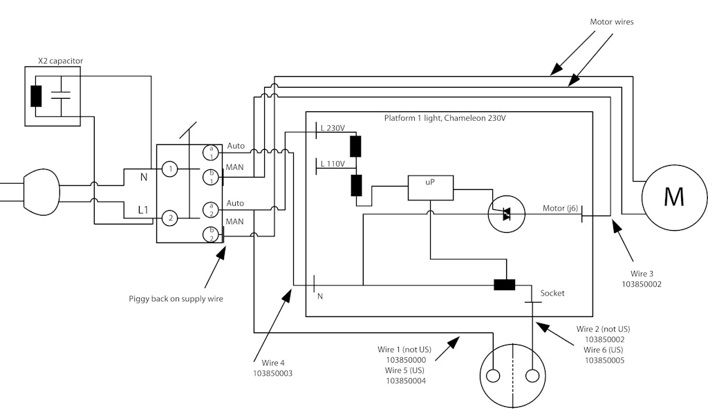Explosionszeichnung Ersatzteile