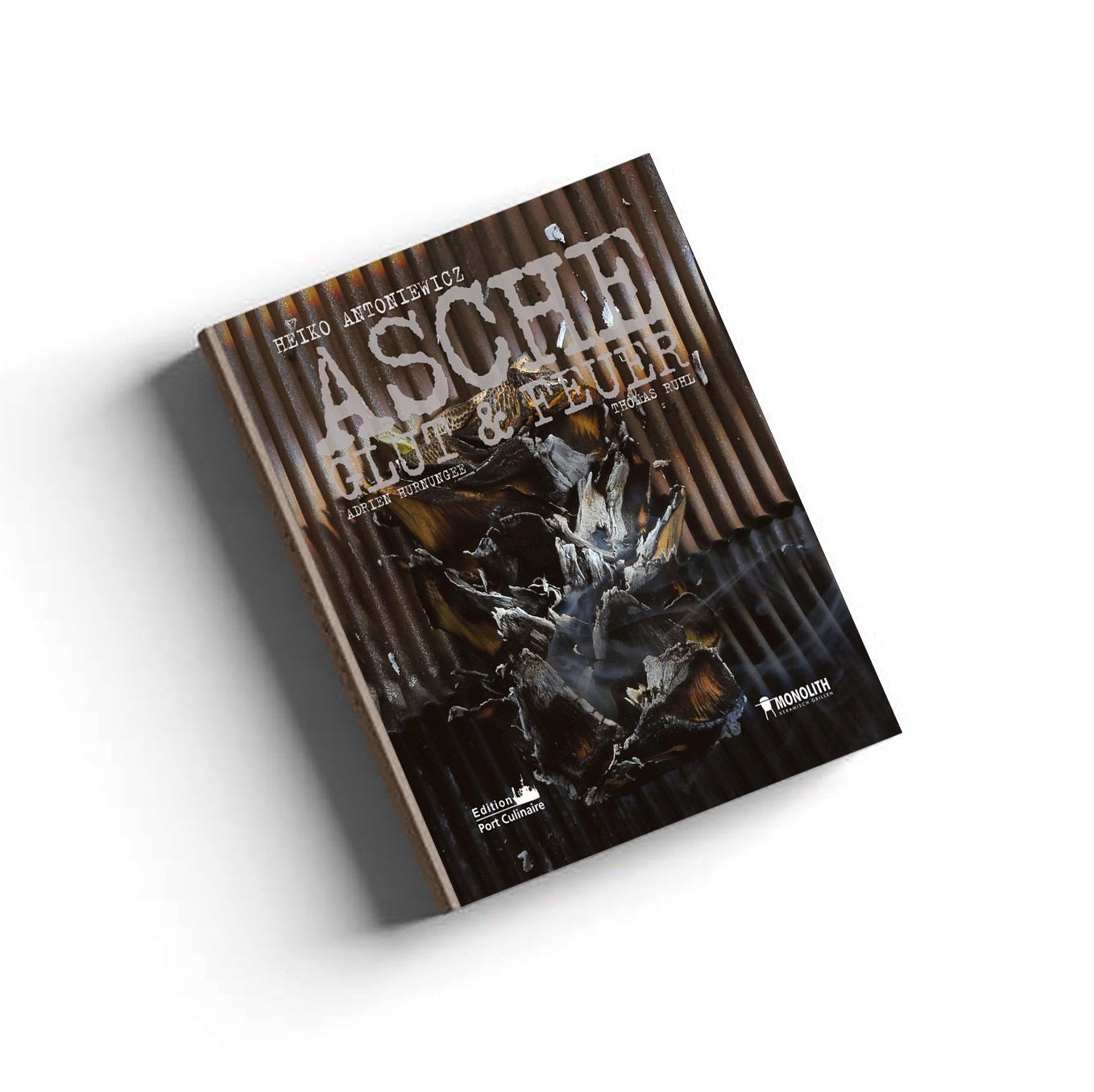 Monolith Buch "Asche"