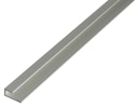 Vorschaubild Alberts® Abschlussprofil, selbstklemmend, 20x9x6x1,5mm, Alu silbert eloxiert