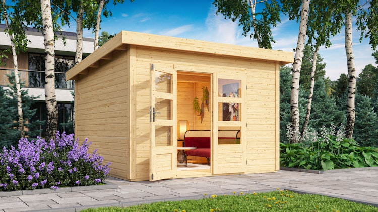 Karibu Woodfeeling Gartenhaus Northeim 3 - 38 mm