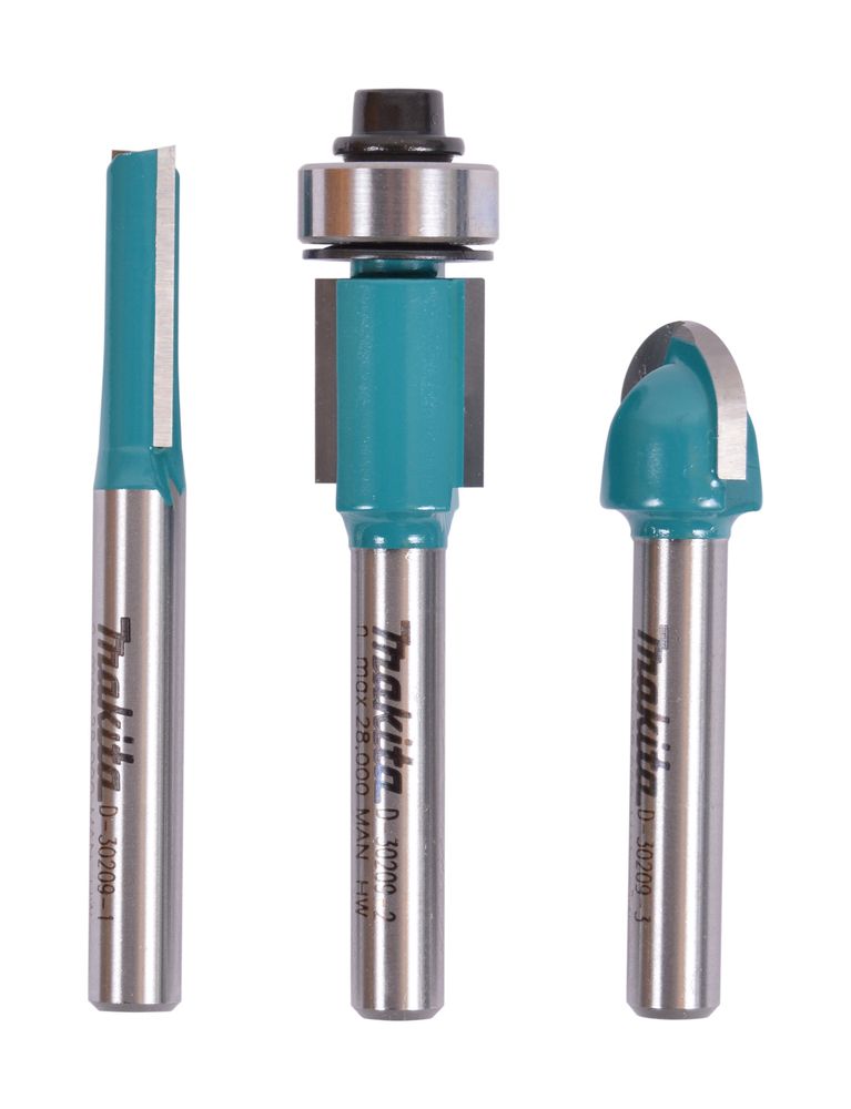Makita Fräser-Set 3Stk D-30209