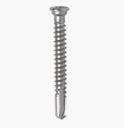 Vorschaubild Cobra Fastener Edelstahlschraube V4A für Aluminium- & Holzterrassen VE 200 + Bit T25 