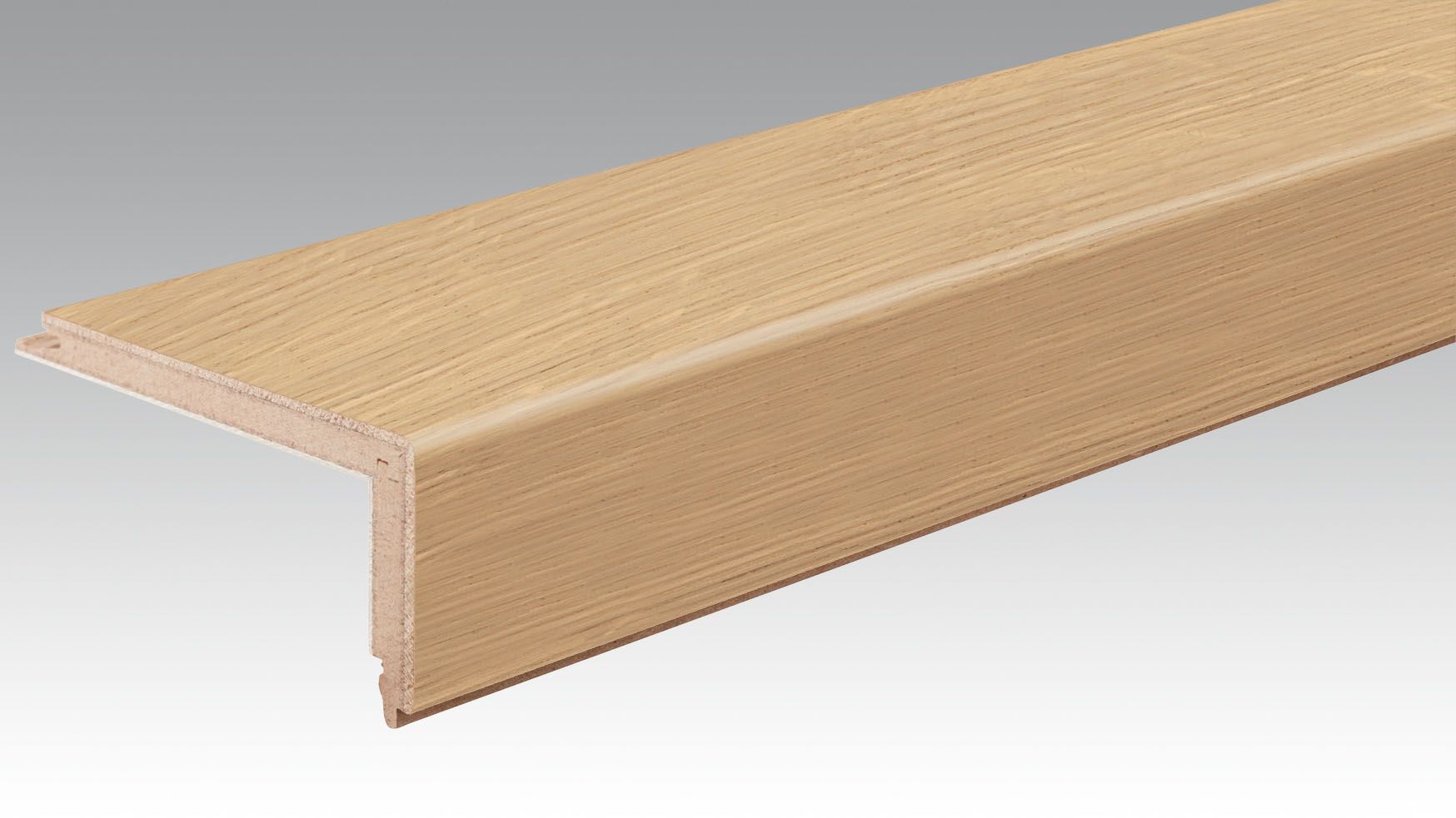 MEISTER Treppenkante Parkett L-Profil 2150 x 13 mm 9023 Eiche lebhaft naturhell naturgeölt
