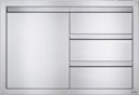Vorschaubild NAPOLEON Einbau-Türe & 3er Schubladen- Kombination (91 x 61 cm) (BI-3624-1D3DR)