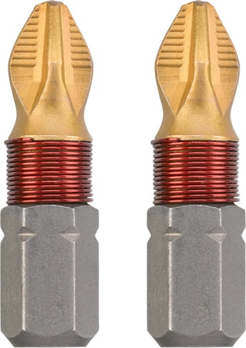 kwb 2 Bits 25mm PH 1 Titan SB 124001