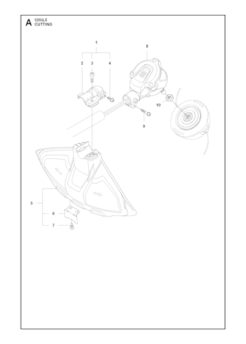 Husqvarna Rasentrimmer 967916111 520iLX