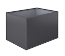 Vorschaubild KGT Aluminium Hochbeet 130 - Profile anthrazit - B1,21 x T0,91 x H0,77 m - 700 l