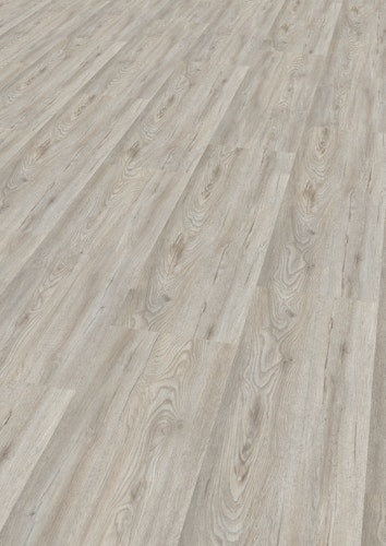 KWG Antigua classic Hydrofix Ziereiche silber Designvinyl Fertigfußboden 123,5x30,5 cm