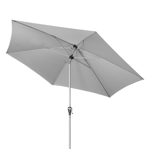 doppler Mittelmastschirm ACTIVE 280 Auto-Tilt, Aluminium Silber / Polyester 180 g/m²