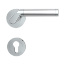 Vorschaubild Griffwerk CORINNA Schraubtechnik GK4 -Chrom/Edelstahl Rosettengarnitur -Schraubt. -PZ -TS 40-45mm