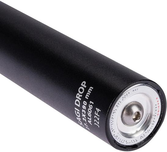 CONTEC Variosattelstütze Sagi Drop Ø 30,9 mm schwarz
