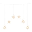 Vorschaubild Konstsmide Weihnachtsbeleuchtung  LED Lichtervorhang 6 Sterne