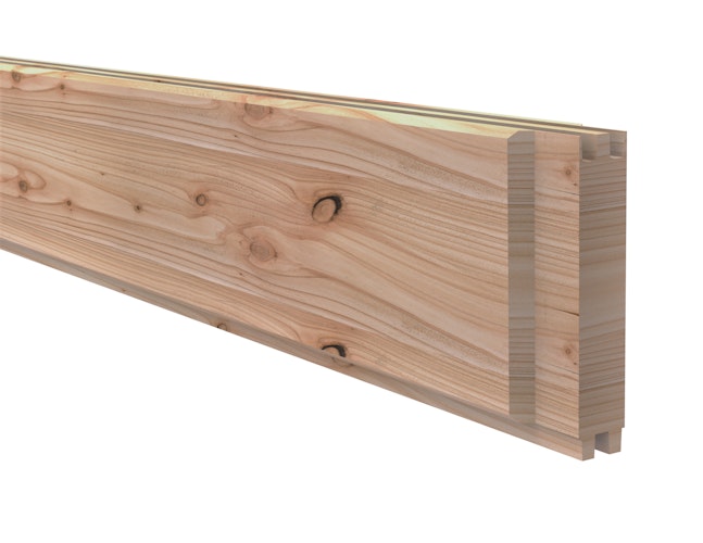 Handmuster OSMO Schallschutz Forsdal - Bohle 45 mm