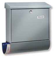Burg Wächter Briefkasten-Set Vario Silber 86720 Si