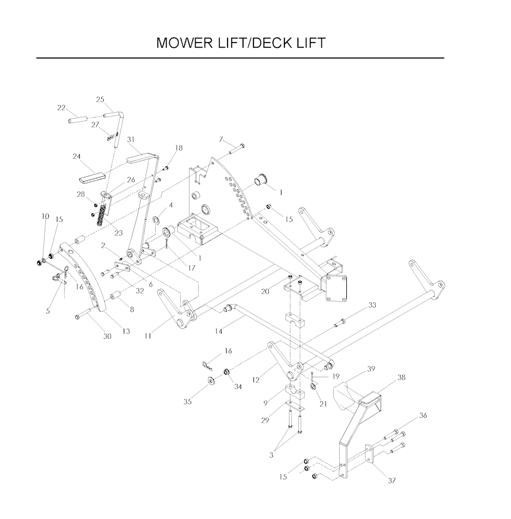 Explosionszeichnung Ersatzteile
