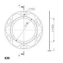 Vorschaubild Supersprox Edge Disk 520 41Z (Gold)