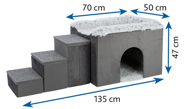 TRIXIE -Höhle Harvey mit Treppe