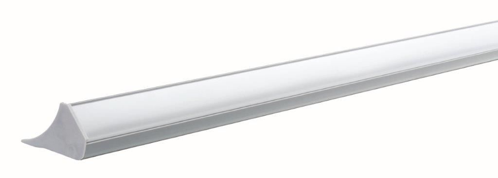 Paulmann LED Strip Profil Corner 1m in Grau