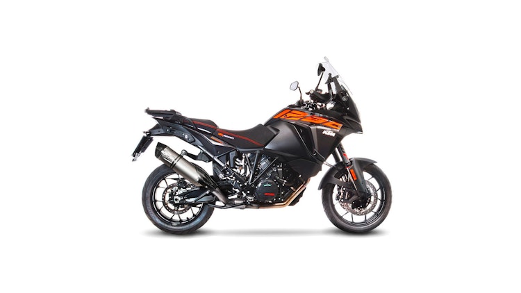 LeoVince SLIP-ON Titan SBK LV ONE EVO für KTM 1090 ADV/R - 1290 SUPER ADV R/S/T mit Taschen