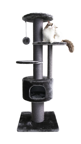 NOBBY Kratzbaum "TARU" dunkelgrau 60 x 60 x 164 cm