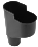 Fallrohrabzweig 45 -87ø DN 60 anthrazit