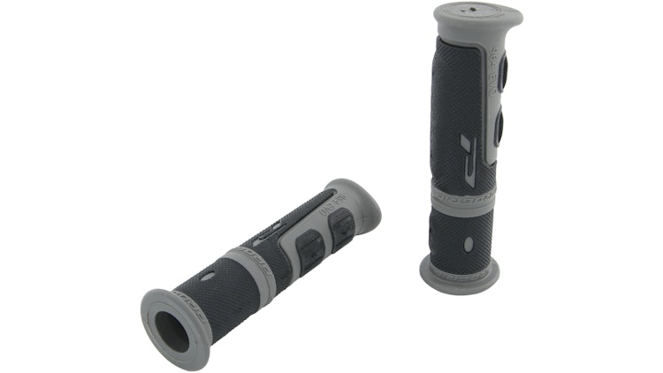 Progrip Griffgummi 964 Schwarz / Grau Geschlossen Paar Ø22/22mm Länge 120mm