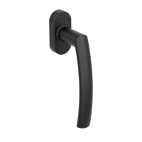 Griffwerk Fenstergriff VAYA 178 LORITA Graphitschwarz R 7x42mm